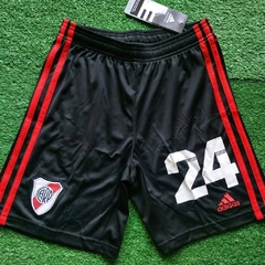 Short negro 2019-20 logo Adidas rojo infantil estampado talle 14A en internet