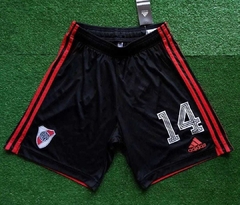 Imagen de Short negro 2021 logo Adidas rojo nuevo