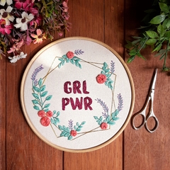 kit para bordado livre - GRL PWR - comprar online