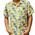 Camisa Floral Masculina Manga Curta Praia Social Slim Fit Havaiana Barata Homem Estampada Florida Verão - loja online