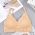 Imagem do Top Cropped Sutiã Com Detalhe Em Renda Com Bojo Sem Costura Lingerie Esportiva Ginástica Corrida Yoga Fitness