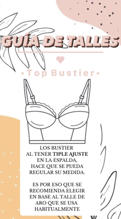 Bustier Lola - tienda online