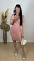 Vestido Tricot Modal Rosê - comprar online