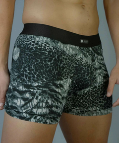 BOXER PRINT NEGRO | MICROFIBRA (SPORT) - comprar online