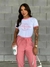 Conjunto Feminino Calça Moletinho e Camiseta de Algodão California - loja online
