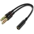 Adaptador Auriculares Cable Microfono MiniPlug 3.5 Pc Ps4 Splitter Celu