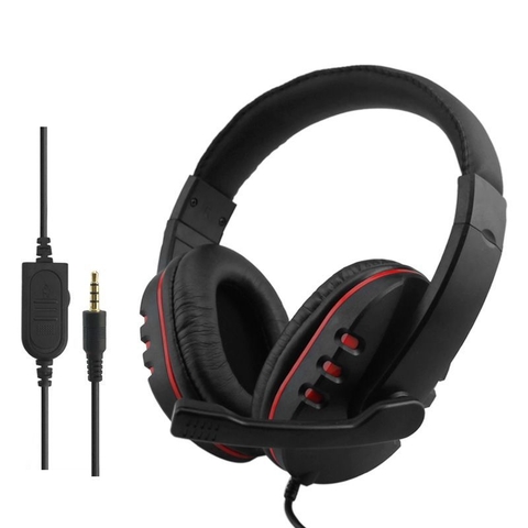 Auriculares Gamer con Micrófono PS4 y PC con control de volumen