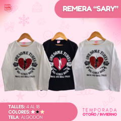 REMERA SARY ROCK AND ROLL