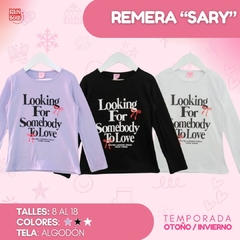 REMERA SARY SOMEBODY