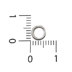 Argollita de unión niquel 6mm x 50 grs - comprar online