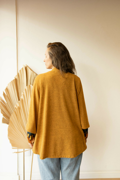 Kimono Cris ✦ Malha Amarela Mescla - loja online