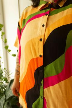 Camisa Nina ✸ Estampa Duna na internet