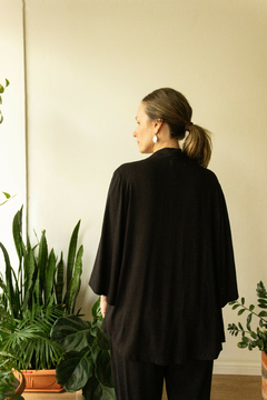 Kimono Cris ✦ Liso Preto - loja online