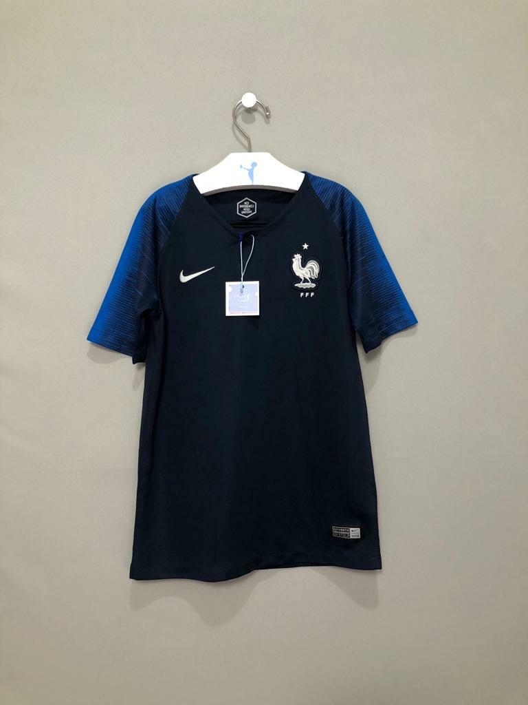 Camisa Seleção França Infantil Nike 2018