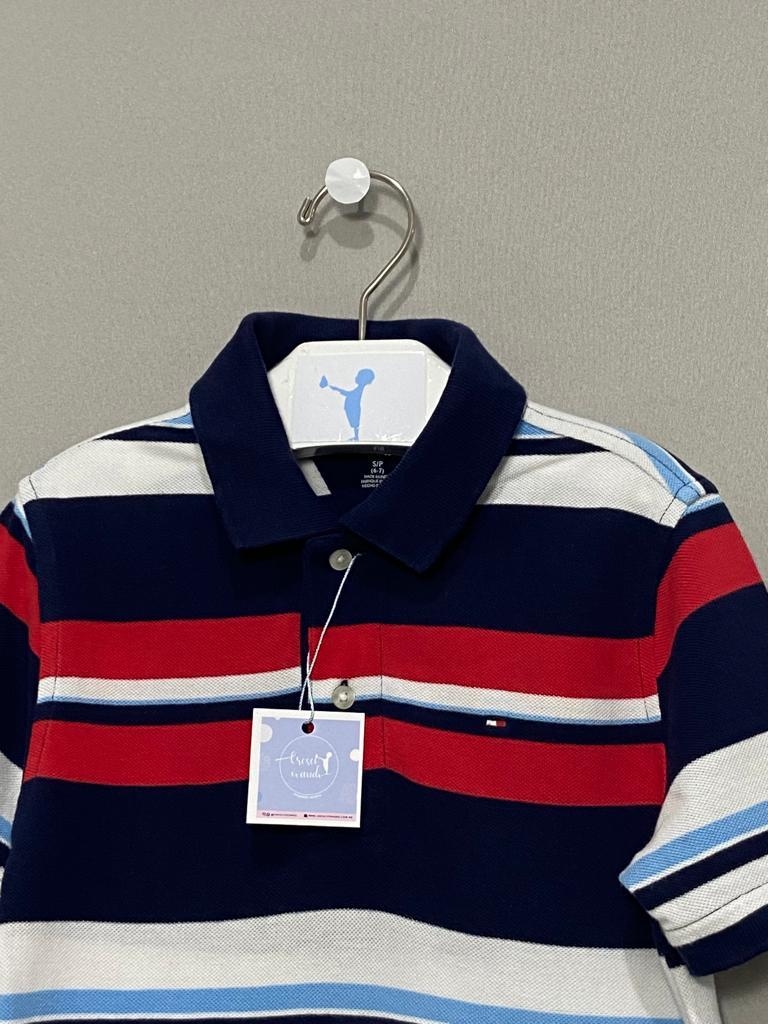 Camiseta Tommy Hilfiger Infantil Marinho