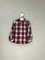 Camisa Social Infantil Xadrez Vermelho H&M