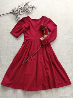 Vestido Vermelho Anastásia - loja online