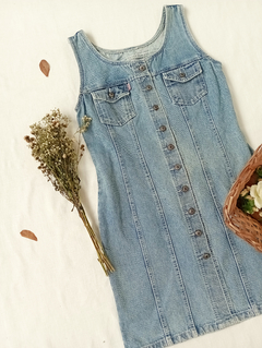 Vestido jeans hotsell anos 90