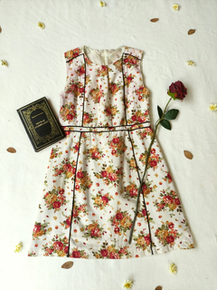 Vestido tubinho floral senhorita - P/M