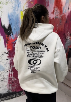 Hoodie “G-tour” de frisa - Buzo con capucha