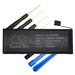 COMBO BATERIA P/ IPHONE 5S 5C 1700 MAH CS-IPH530SL + KIT HERRAMIENTAS