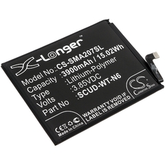 BATERIA SAMSUNG GALAXY A20S CS-SMA207SL 3900 MAH Part No Scud-wt-n6