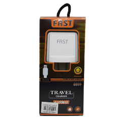 CARGADOR PARED FAST 4100 MAH 3 USB + CABLE MICRO USB - tienda online