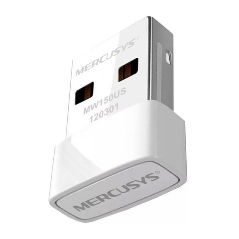 ADAPTADOR NANO USB WIFI 150 MBPS MERCUSYS MW150US