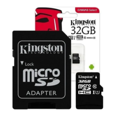 MEMORIA SD 32 GB KINGSTON CANVAS SELECT - comprar online