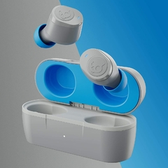 AURICULAR SKULLCANDY JIB TRUE LIGHT GRAY BLUE - tienda online