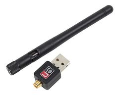 ADAPTADOR WIFI ANTENA USB 2.0 802.IN 2.4GHZ WIRELESS - comprar online