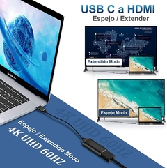 CABLE ADAPTADOR HDMI A USB C en internet