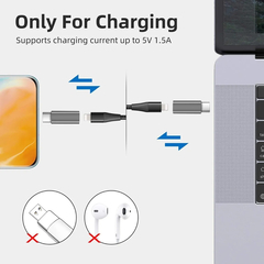 ADAPTADOR USB C MACHO A LIGHTNING HEMBRA - DB Store