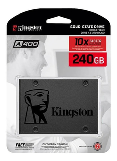 DISCO SSD KINGSTON A400 240GB INTERNO - comprar online