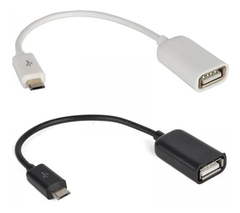 CABLE ADAPTADOR OTG HEMBRA USB A MICRO USB MACHO - comprar online