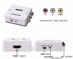 CONVERSOR HDMI A AV RCA 3115 - comprar online