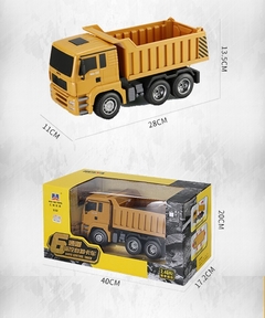 CAMION VOLQUETE C/CONTROL REMOTO DUMP TRUCK ESCALA 1:18 - comprar online