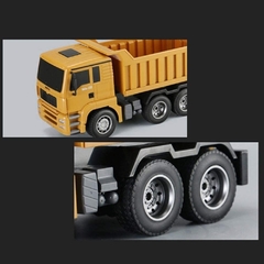 CAMION VOLQUETE C/CONTROL REMOTO DUMP TRUCK ESCALA 1:18