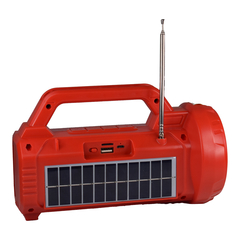 PARLANTE BLUETOOTH SOLAR C/ LINTERNA WSA-864 - DB Store