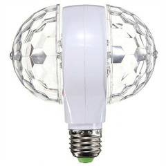 LUZ LED - LAMPARA GIRATORIA DOBLE RGB OS-65 - DB Store