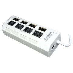 USB HUB 4 PUERTOS CON SWITCH CQT-H010 en internet