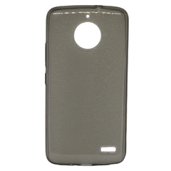 FUNDA MOTOROLA E4 TPU FLEXIBLE TRANSPARENTE HUMO