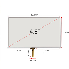 PANTALLA TACTIL GPS DBS 4.3 PULGADAS - comprar online