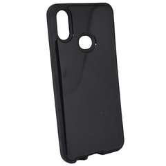 FUNDA PARA SAMSUNG A10S A107 TPU RIGIDO NEGRO BRILLANTE en internet