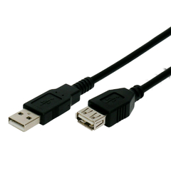 Imagen de CABLE EXTENSOR USB MACHO HEMBRA 1.5M