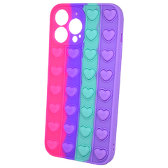 FUNDA PARA IPHONE 13 PRO MAX POP IT B FUCSIA A VIOLETA - comprar online