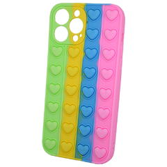 FUNDA PARA IPHONE 13 POP IT C VERDE A ROSA - comprar online