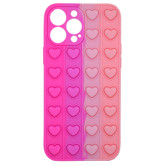 FUNDA PARA IPHONE 13 PRO POP IT D FUCSIA A ROSA