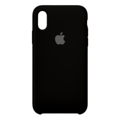 FUNDA SILICONA P/ IPHONE N-212 NEGRO