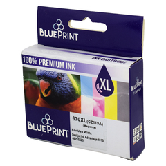 CARTUCHO TINTA BLUEPRINT P/ EPSON 670 XL MAGENTA